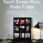 Custom Touch Screen Music Photo Frame | Bluetooth Audio | Personalized Song & Photo Gift